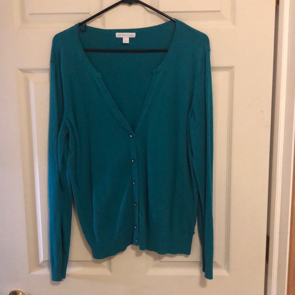 Teal NY&C Cardigan
